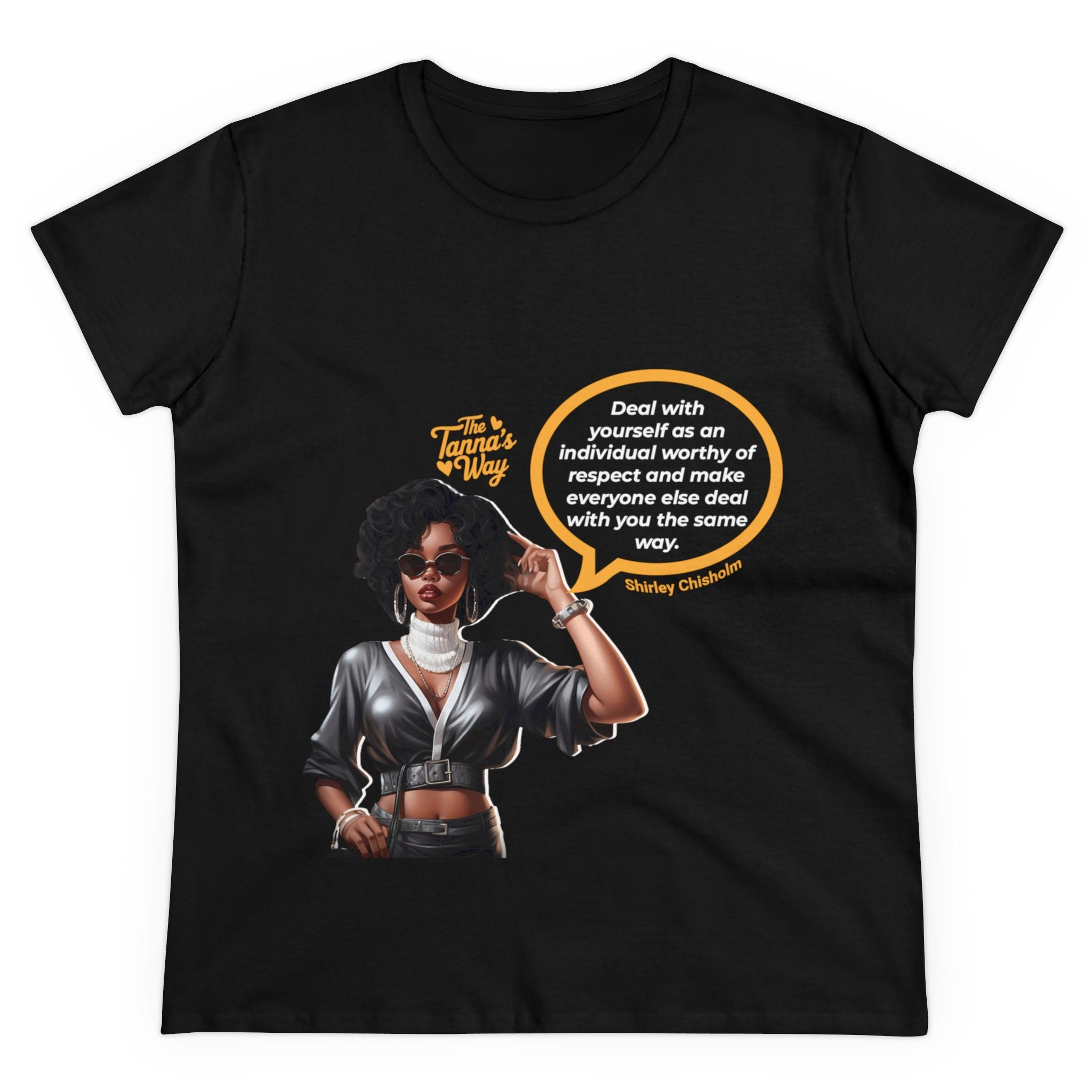 Shirley Chisholm | Women's Midweight Cotton Tee